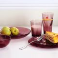 Đĩa soup thủy tinh Hya Purple 23 tím (Bormioli Rocco) - small 3