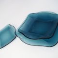 Đĩa thủy tinh vuông Nettuno Blue 28 màu xanh (Bormioli Rocco) - small 5