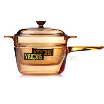 Bộ 2 nồi thủy tinh Visions VSB1.5 - 1