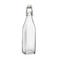 Chai thủy tinh vuông nắp cài Swing 1L (Bormioli Rocco) - small 5