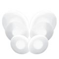Bộ đĩa thủy tinh Prometeo 6 món (Bormioli Rocco) - small 1