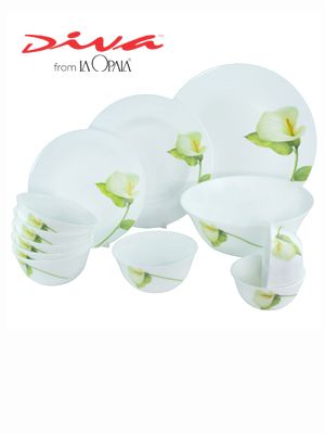 Bộ chén đĩa thuỷ tinh cao cấp, đa dạng về kiểu dáng, màu sắc, giá hấp dẫn