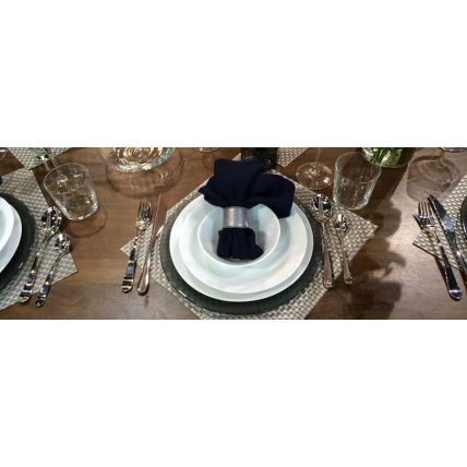 Bộ chén đĩa thủy tinh Ronda 12 món (Bormioli Rocco) - 3