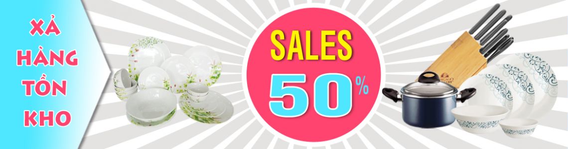 Xả hàng tồn kho - Giảm 50% 