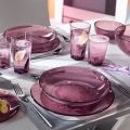 Đĩa soup thủy tinh Hya Purple 23 tím (Bormioli Rocco) - small 2