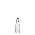 Chai thủy tinh vuông nắp cài Swing 0.25L (Bormioli Rocco) - small 1