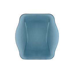 Đĩa thủy tinh vuông Nettuno Blue 28 màu xanh (Bormioli Rocco)