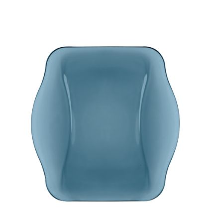 Đĩa thủy tinh vuông Nettuno Blue 28 màu xanh (Bormioli Rocco) - 1