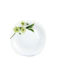 Đĩa thủy tinh vuông 278 Diva Ivory S.D (La Opala) - small 1