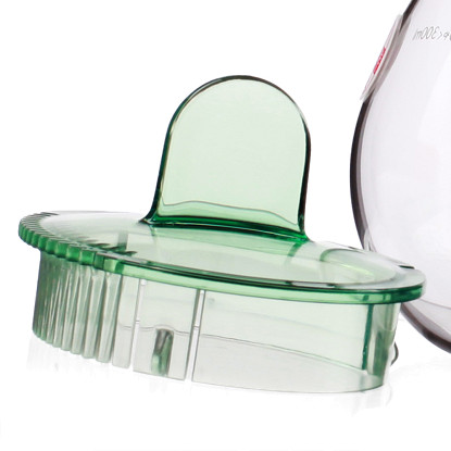 Bình trà thủy tinh Iwaki 400ml - xanh lá