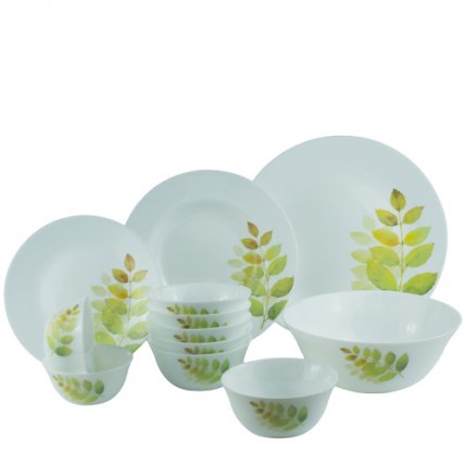 Điều khác biệt từ đĩa thủy tinh Diva Ivory A.S (La Opala) 3