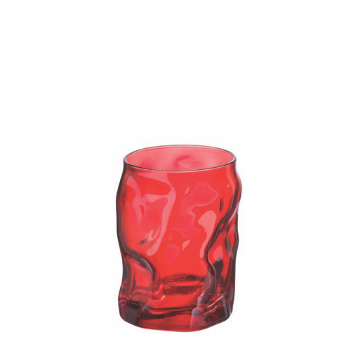 Ly thủy tinh Sorgente 30cl - màu đỏ (Bormioli Rocco)