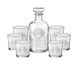 Officina 1825 bộ bình ly thủy tinh 7 món (Bormioli Rocco)