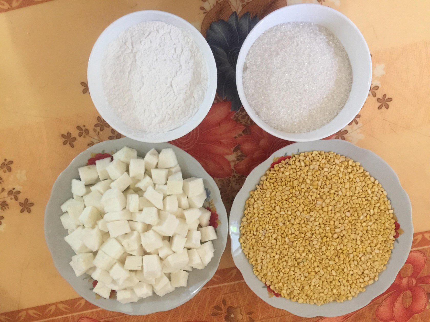 Nguyên liệu nấu chè bưởi vô cùng đơn giản