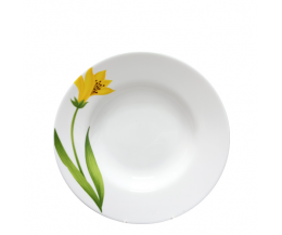 Đĩa soup thủy tinh 225 Diva Ivory C.A (La Opala)