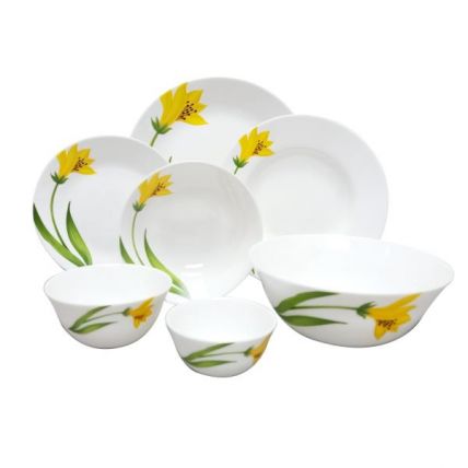 Chén chấm thủy tinh 100 Diva Ivory C.A (La Opala) - 2