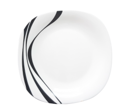 Đĩa thủy tinh vuông 278 Diva Ivory M.N (La Opala)
