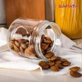 Hũ thủy tinh tròn nắp vặn inox 0,75L - SAPATA - small 4