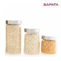 Hũ thủy tinh tròn nắp vặn inox 0,75L - SAPATA - small 5