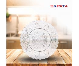 Đĩa thủy tinh đựng trái cây 25cm - SAPATA