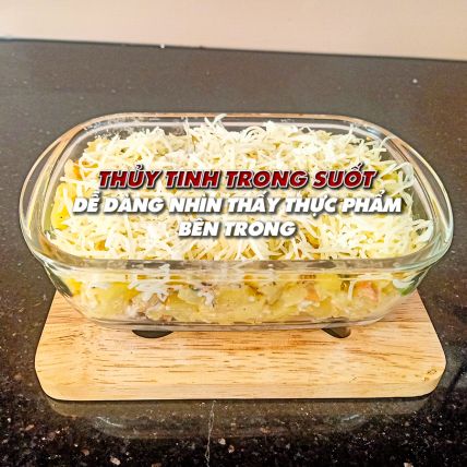 Khay nướng thủy tinh PYRO 400ml - 4