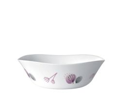 Tô thủy tinh vuông Parma Geoflowers 24 (Bormioli Rocco)