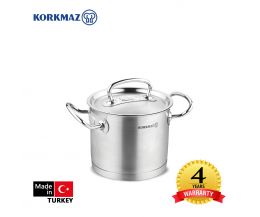 Nồi inox cao cấp Korkmaz Proline 2.7 lít thân cao - A1164