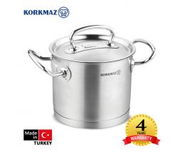 Nồi inox cao cấp thân cao Korkmaz Proline 9 lít - A1166