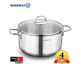 Nồi inox cao cấp Korkmaz Perla 8.5 lít - A1572