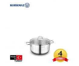 Nồi inox cao cấp Korkmaz Perla 1 lít - A1652