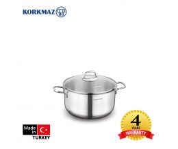 Nồi inox cao cấp Korkmaz Perla 1.8 lít - A1653