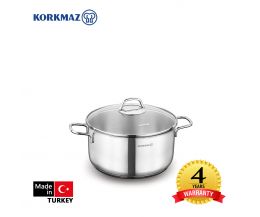 Nồi inox cao cấp Korkmaz Perla 2.3 lít - A1654