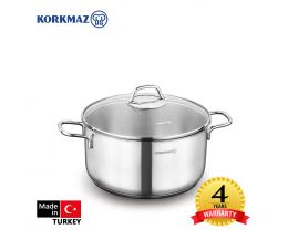Nồi inox cao cấp Korkmaz Perla 4 lít - A1656