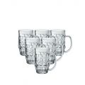 Bộ 6 ly bia thủy tinh Malles 0.25 - 31cl (Bormioli Rocco) - small 1