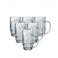 Bộ 6 ly bia thủy tinh Malles 0.3 - 38cl (Bormioli Rocco) - small 1