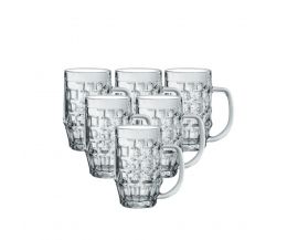 Bộ 6 ly bia thủy tinh Malles 0.3 - 38cl (Bormioli Rocco)
