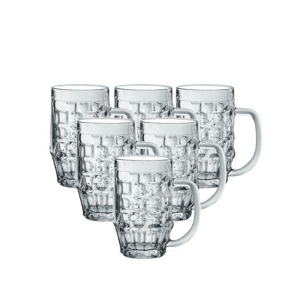 Bộ 6 ly bia thủy tinh Malles 0.3 - 38cl (Bormioli Rocco) - 1