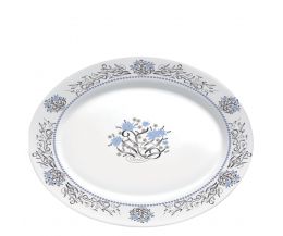 Đĩa thủy tinh oval Toledo Exotique 36 (Bormioli Rocco)